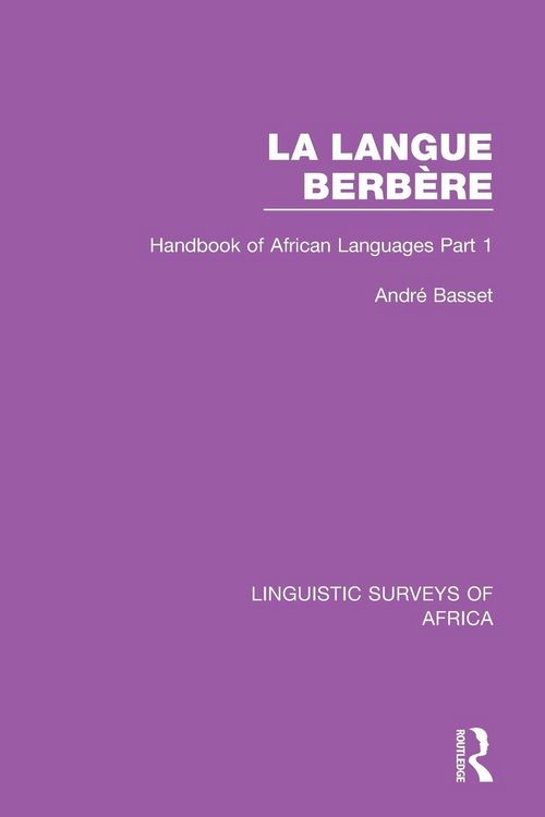Produktbild: La Langue Berb&egrave;re