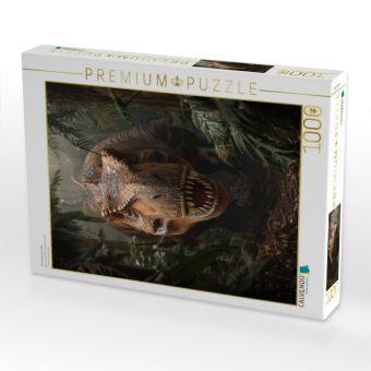Produktbild: CALVENDO Puzzle Tyrannosaurus Rex | 1000 Teile Lege-Gr&ouml;&szlig;e 64x48cm Foto-Puzzle f&uuml;r gl&uuml;ckliche Stunden