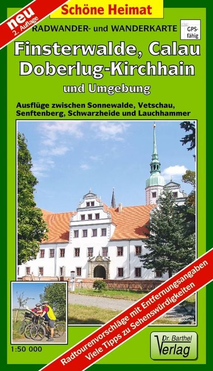 Produktbild: Radwander- und Wanderkarte Finsterwalde, Calau, Doberlug-Kirchhain und Umgebung 1:50 000