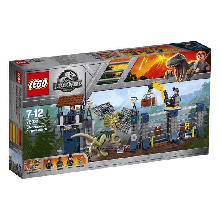 Bild vom Artikel LEGO® Jurassic World™ Angriff des Dilophosaurus 75931 Dinosaurier-Set vom Autor 
