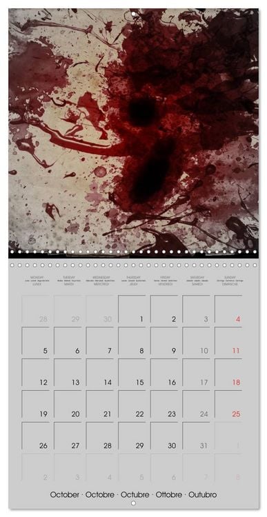Produktbild: Kisses of dark dreams (Wall Calendar 2026 12 &times; 12 Inch) CALVENDO 12 Month Wall Calendar
