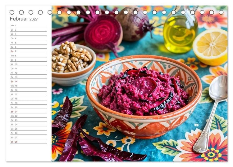 Produktbild: Zero Waste Pesto - 12 Monate, 12 Reste, unendlich Geschmack (Tischkalender 2027 DIN A5 quer), CALVENDO Monatskalender