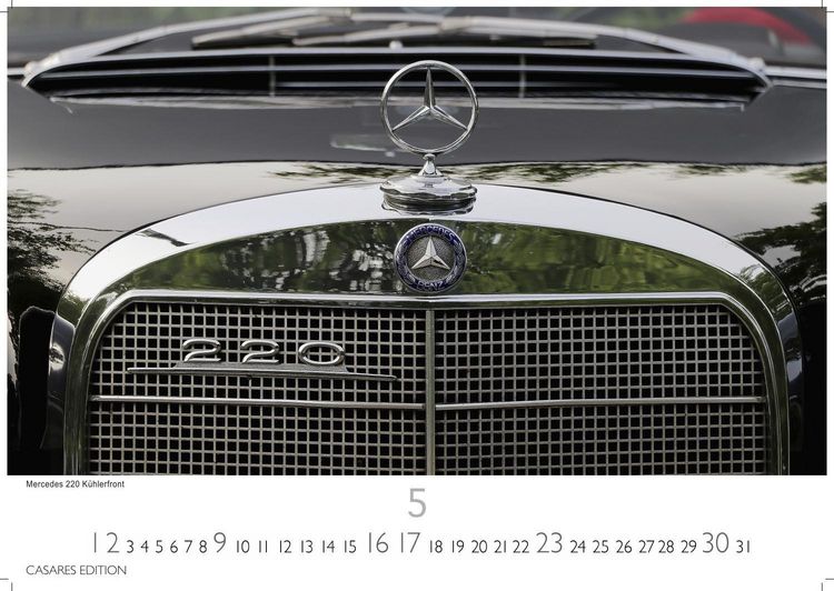 Produktbild: Mercedes Classic Cars Kalender 2027 &ndash; Wandkalender | Fotokalender Oldtimer 35x50cm Gro&szlig;format - Mercedes Oldtimer - Eleganz & Geschichte im Kalenderformat.