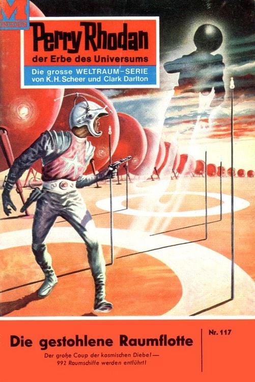 Produktbild: Perry Rhodan 117: Die gestohlene Raumflotte