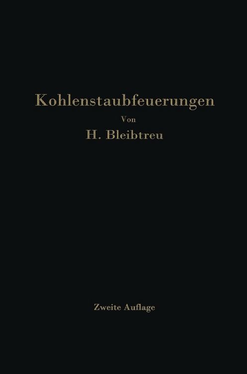 Produktbild: Kohlenstaubfeuerungen