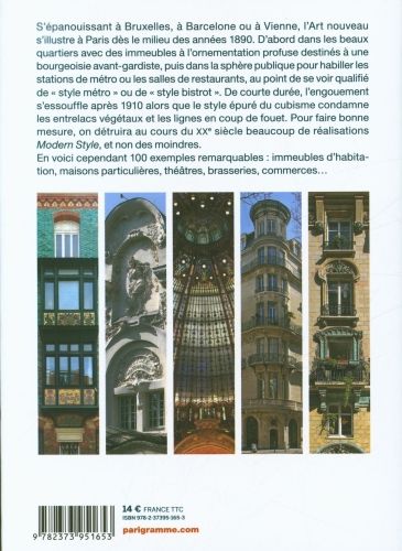 Produktbild: Architectures Art nouveau : Paris et environs