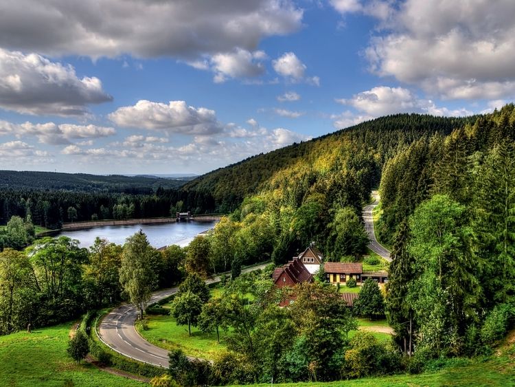 Produktbild: CALVENDO Puzzle An der S&ouml;setalsperre | 1000 Teile Lege-Gr&ouml;&szlig;e 64x48cm Foto-Puzzle f&uuml;r gl&uuml;ckliche Stunden