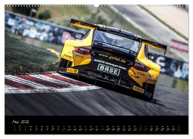 Produktbild: EMOTIONS ON THE GRID - GT Masters (hochwertiger Premium Wandkalender 2026 DIN A2 quer), Kunstdruck in Hochglanz