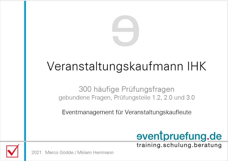Produktbild: Veranstaltungskaufmann IHK: 300 h&auml;ufige Pr&uuml;fungsfragen