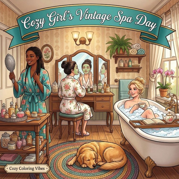 Produktbild: Cozy Girl's Vintage Spa Day