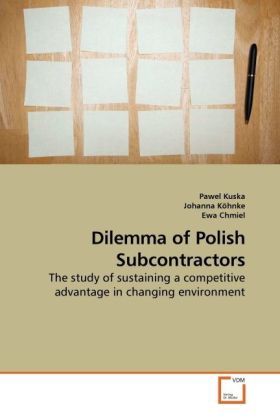 Produktbild: Kuska, P: Dilemma of Polish Subcontractors