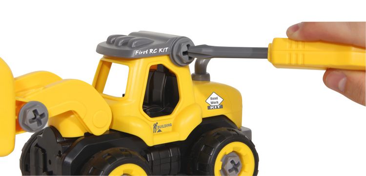Produktbild: Jamara Radlader First RC Kit 27teilig mit Akkuschrauber