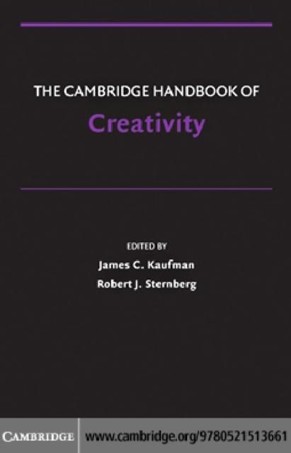 Produktbild: Cambridge Handbook of Creativity