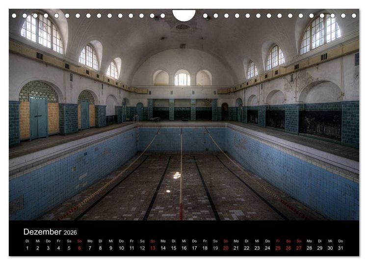 Produktbild: Verlassene Orte - Berlin - Brandenburg (Wandkalender 2026 DIN A4 quer), CALVENDO Monatskalender