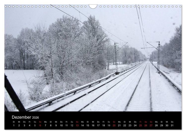 Produktbild: Lokf&uuml;hrerperspektiven (Wandkalender 2026 DIN A3 quer), CALVENDO Monatskalender