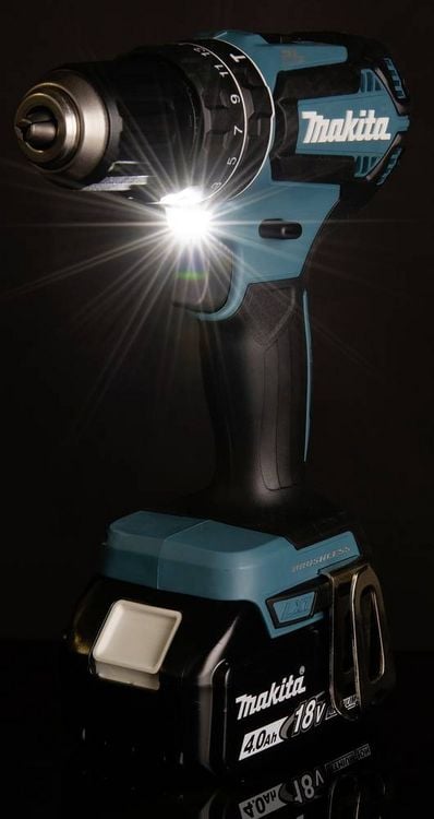 Produktbild: Makita DHP485RTJ 2-Gang-Akku-Schlagbohrschrauber inkl. 2. Akku, inkl. Ladeger&auml;t, inkl. Koffer