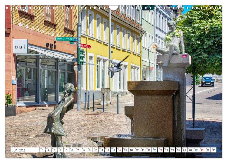 Produktbild: Sankt Ingbert - Charmante Kleinstadt im Saarland (Wandkalender 2026 DIN A3 quer), CALVENDO Monatskalender
