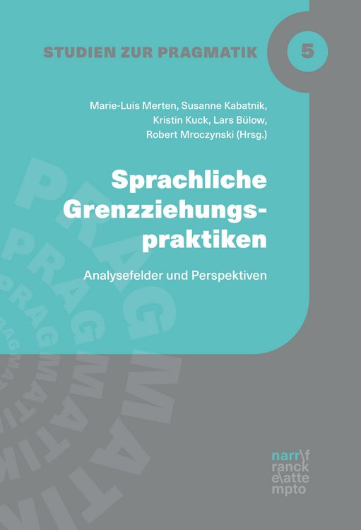 Produktbild: Sprachliche Grenzziehungspraktiken