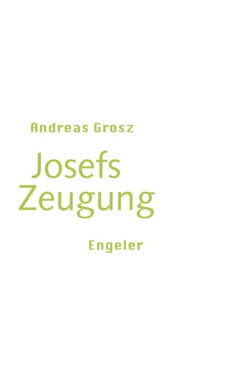 Produktbild: Josefs Zeugung