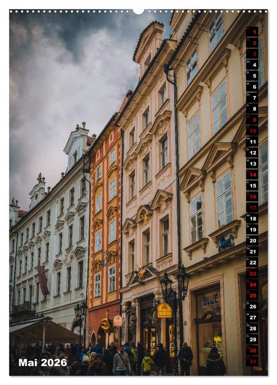 Produktbild: Prag - Die Altstadt (hochwertiger Premium Wandkalender 2026 DIN A2 hoch), Kunstdruck in Hochglanz