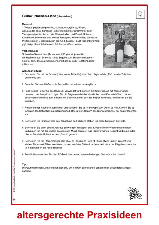 Produktbild: Kita aktiv Projektmappe Insekten