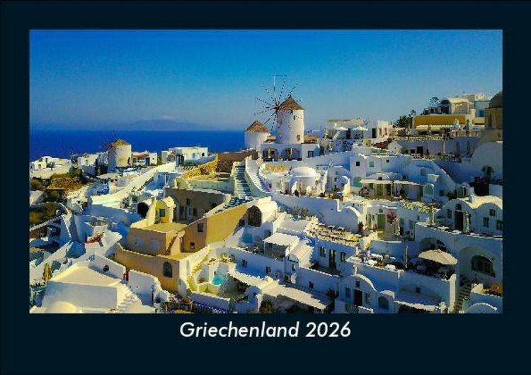 Produktbild: Griechenland 2026 Fotokalender DIN A5