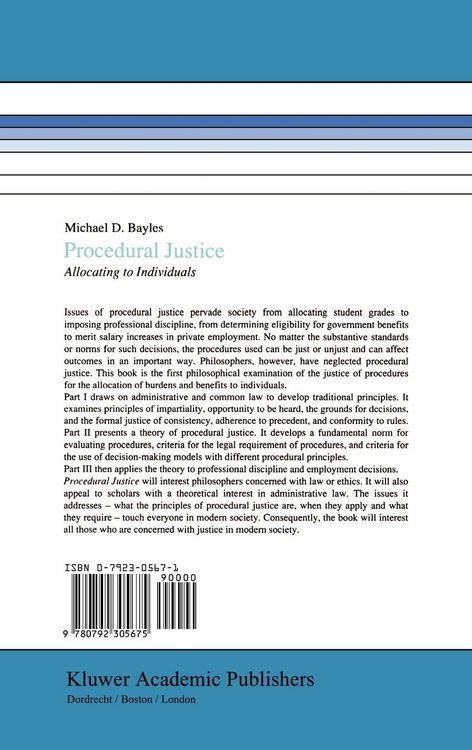 Produktbild: Procedural Justice