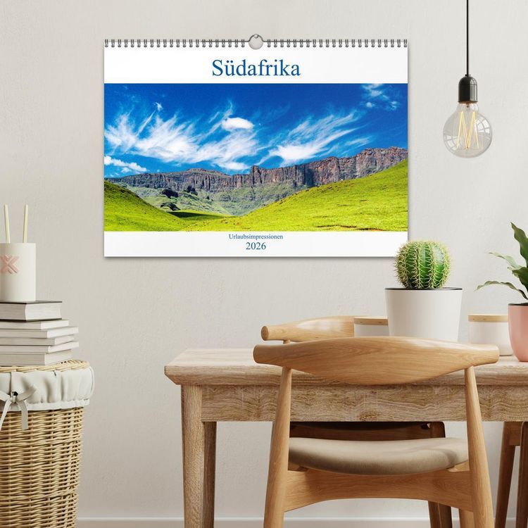 Produktbild: S&uuml;dafrika - Urlaubsimpressionen (Wandkalender 2026 DIN A3 quer), CALVENDO Monatskalender