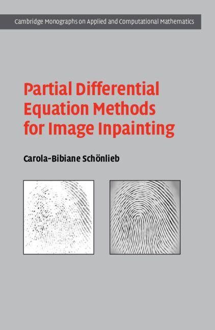 Produktbild: Partial Differential Equation Methods for Image Inpainting