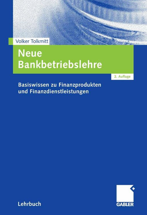 Produktbild: Neue Bankbetriebslehre