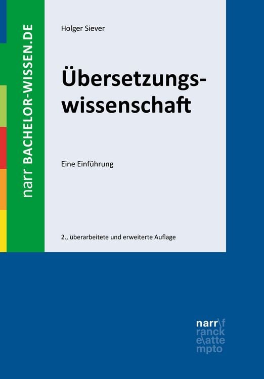 Produktbild: &Uuml;bersetzungswissenschaft