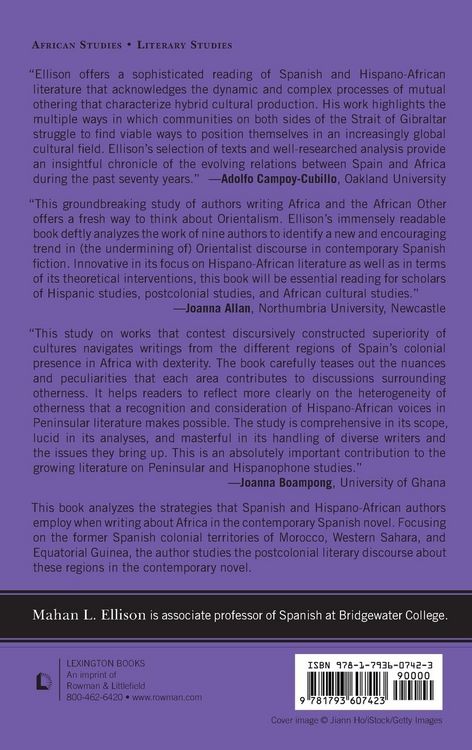 Produktbild: Africa in the Contemporary Spanish Novel, 1990-2010