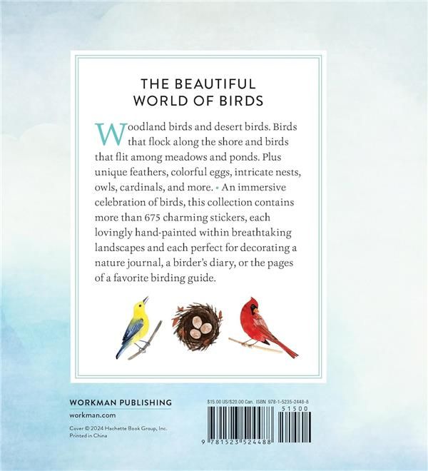 Produktbild: A Bird Lover's Sticker Book
