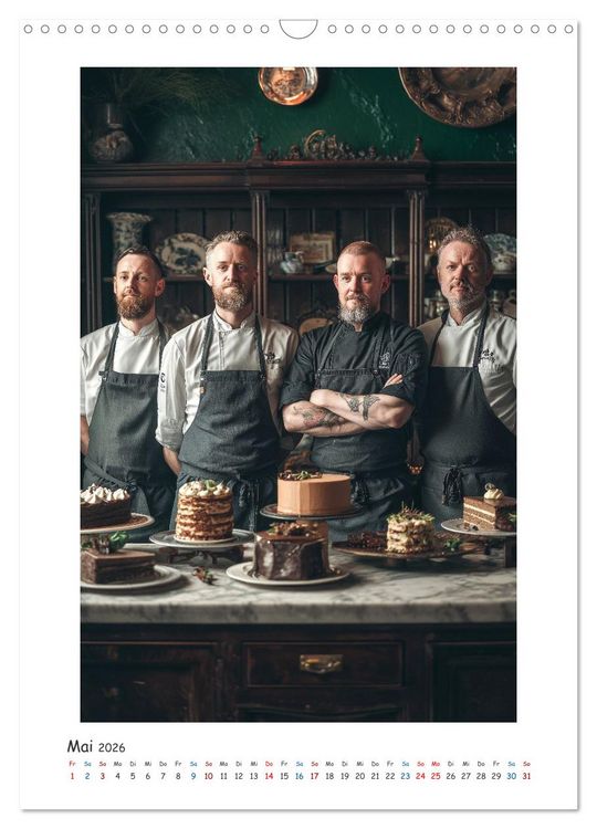 Produktbild: Guten Morgen, B&auml;ckerei (Wandkalender 2026 DIN A3 hoch), CALVENDO Monatskalender