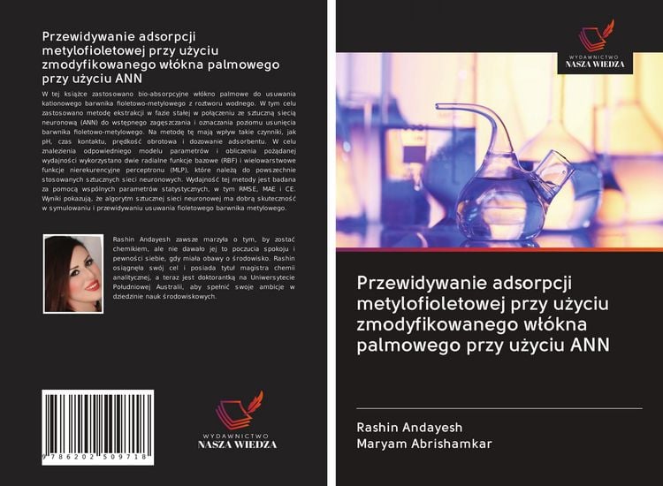 Produktbild: Przewidywanie adsorpcji metylofioletowej przy u&iquest;yciu zmodyfikowanego w&iquest;&oacute;kna palmowego przy u&iquest;yciu ANN