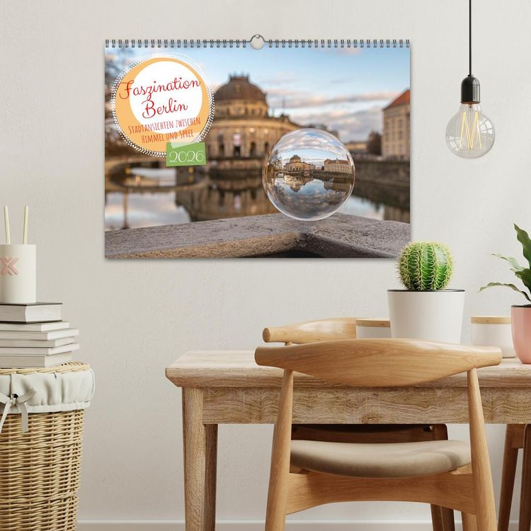 Produktbild: Faszination Berlin - Stadtansichten zwischen Himmel und Spree (Wandkalender 2026 DIN A3 quer), CALVENDO Monatskalender