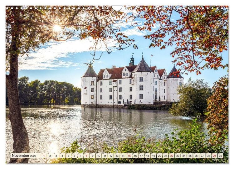 Produktbild: Der sch&ouml;ne Norden Deutschlands (Wandkalender 2026 DIN A3 quer), CALVENDO Monatskalender