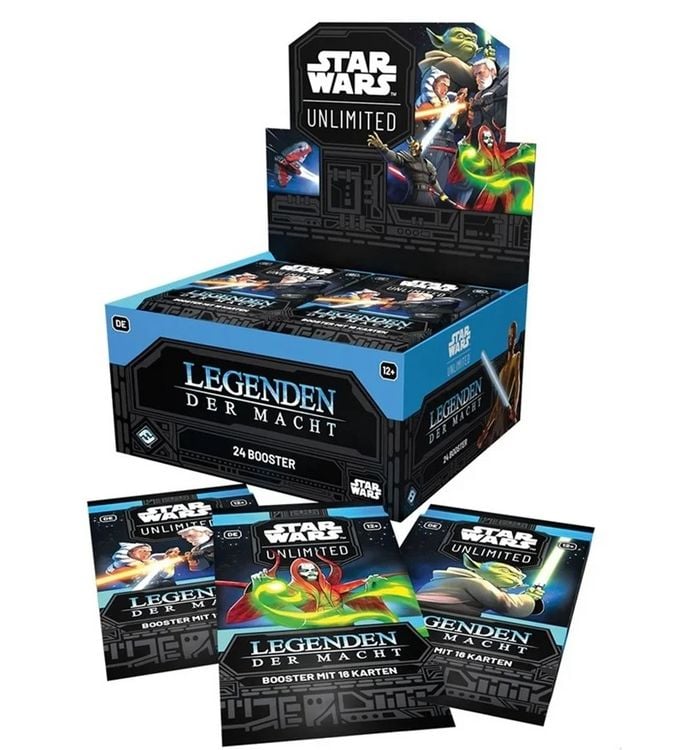 Produktbild: Star Wars Unlimited - Legenden der Macht Booster