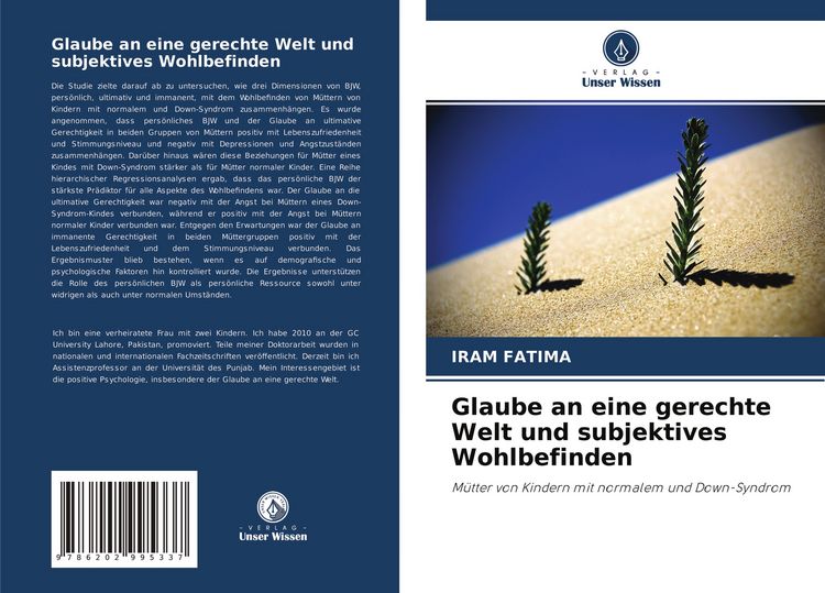 Produktbild: Glaube an eine gerechte Welt und subjektives Wohlbefinden