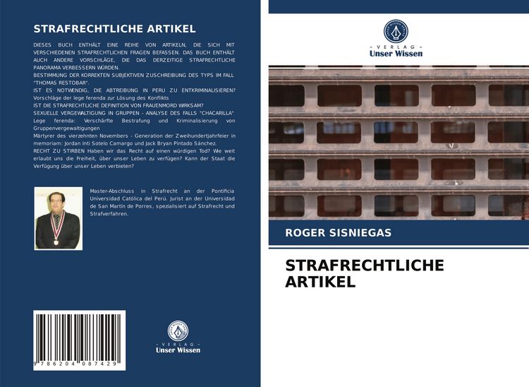 Produktbild: STRAFRECHTLICHE ARTIKEL