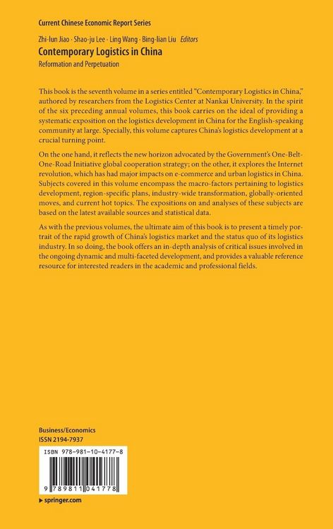 Produktbild: Contemporary Logistics in China
