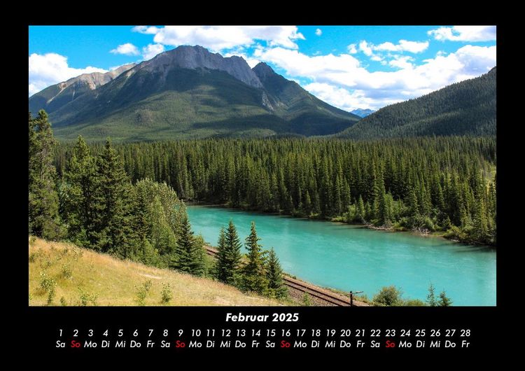 Produktbild: Landschaftskalender 2025 Fotokalender DIN A3