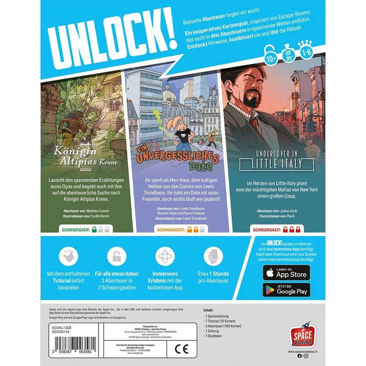 Produktbild: Space Cowboys - Unlock! Risky Adventures