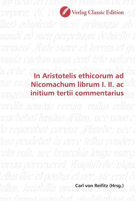Produktbild: In Aristotelis ethicorum ad Nicomachum librum I. II. ac init
