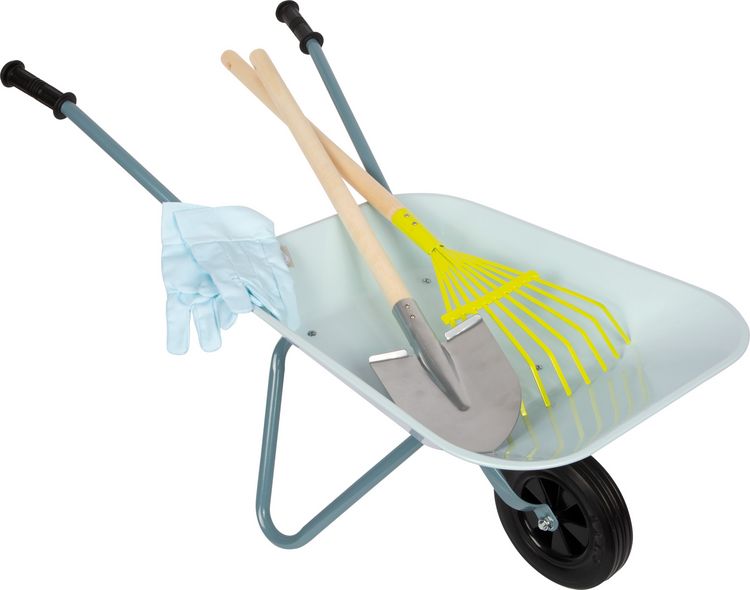 Produktbild: small foot 12799 - Gartenwerkzeug-Set mit Schubkarre