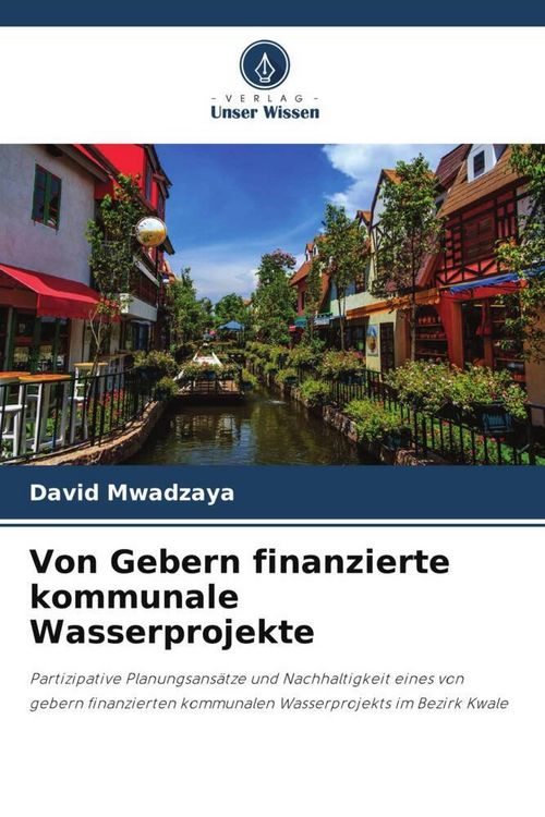 Produktbild: Von Gebern finanzierte kommunale Wasserprojekte