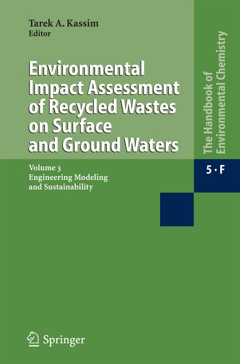 Produktbild: Environmental Impact Assessment of Recycled Wastes on Surface and Ground Waters