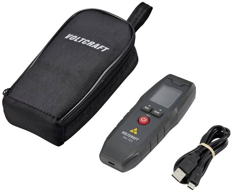 Produktbild: VOLTCRAFT RM-300 Geigerz&auml;hler Strahlung: Beta, Gamma, R&ouml;ntgen akustischer Warnton