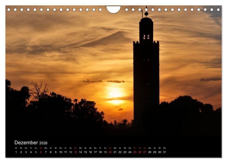 Produktbild: Farben des Orients (Wandkalender 2026 DIN A4 quer), CALVENDO Monatskalender