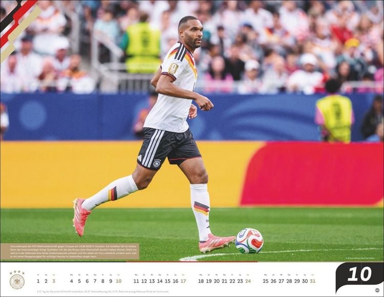 Produktbild: DFB M&auml;nner Posterkalender 2027